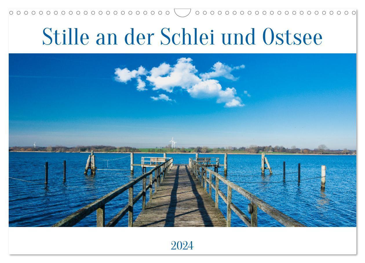Cover: 9783675425330 | Stille an der Schlei und Ostsee (Wandkalender 2024 DIN A3 quer),...