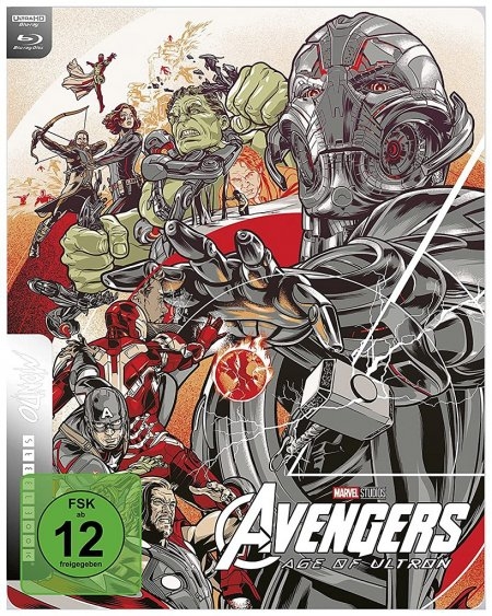 Cover: 8717418595791 | Avengers - Age of Ultron | Joss Whedon | 1x Ultra HD Blu-ray (66 GB)