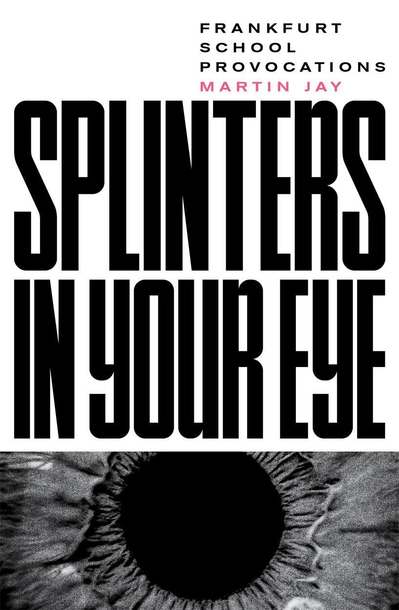 Cover: 9781788736015 | Splinters in Your Eye | Frankfurt School Provocations | Martin E. Jay