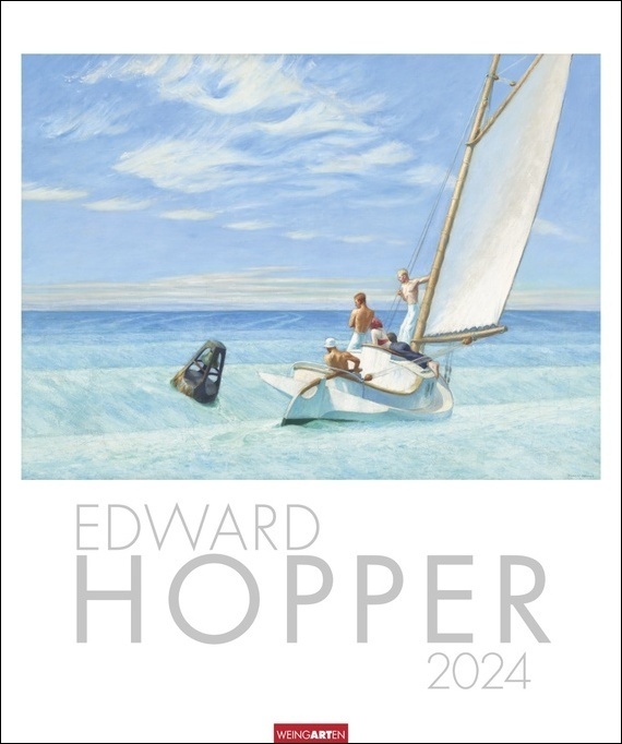 Cover: 9783840085161 | Edward Hopper Kalender 2024. Selten gezeigte Werke und bekannte...