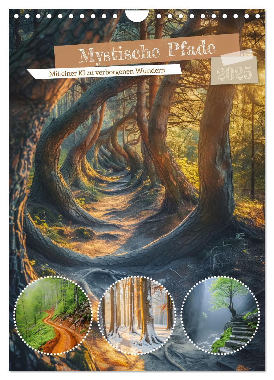 Cover: 9783383812699 | Mystische Pfade (Wandkalender 2025 DIN A4 hoch), CALVENDO...