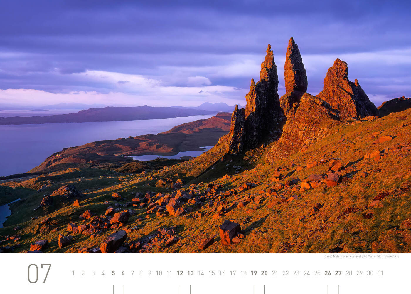 Bild: 9783968555522 | 360° Schottland Exklusivkalender 2025 | Hartmut Krinitz | Kalender