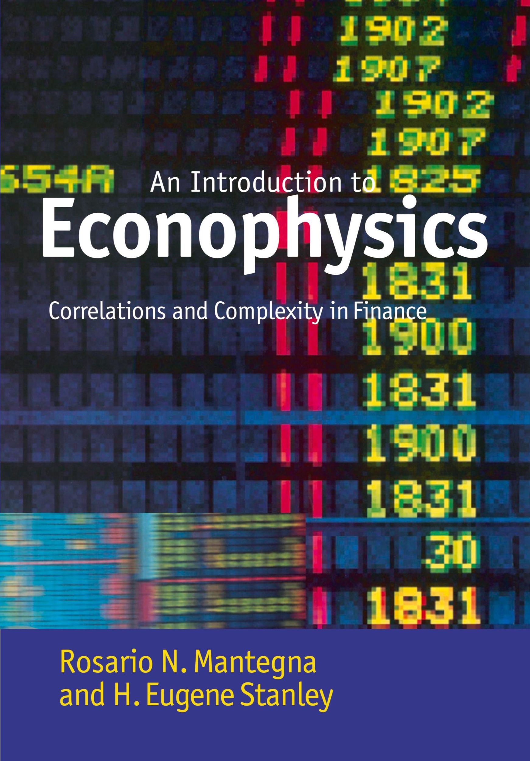 Cover: 9780521039871 | An Introduction to Econophysics | Rosario N. Mantegna (u. a.) | Buch