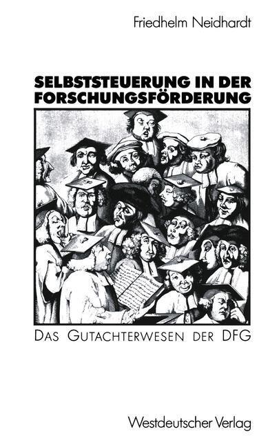 Cover: 9783531120379 | Selbststeuerung in der Forschungsförderung | Friedhelm Neidhardt