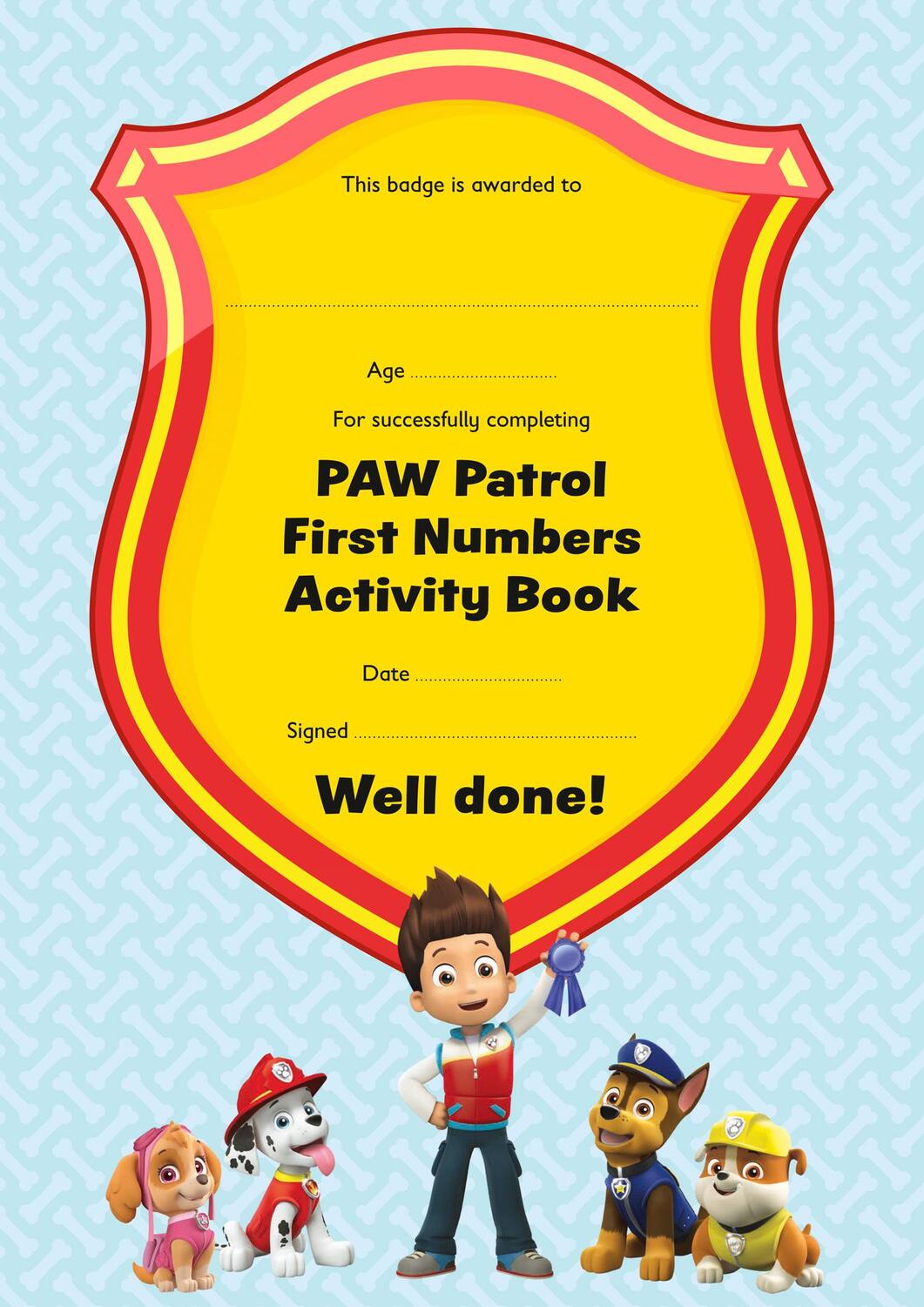 Bild: 9780008461508 | PAW Patrol First Numbers Activity Book | Get Set for School! | Buch