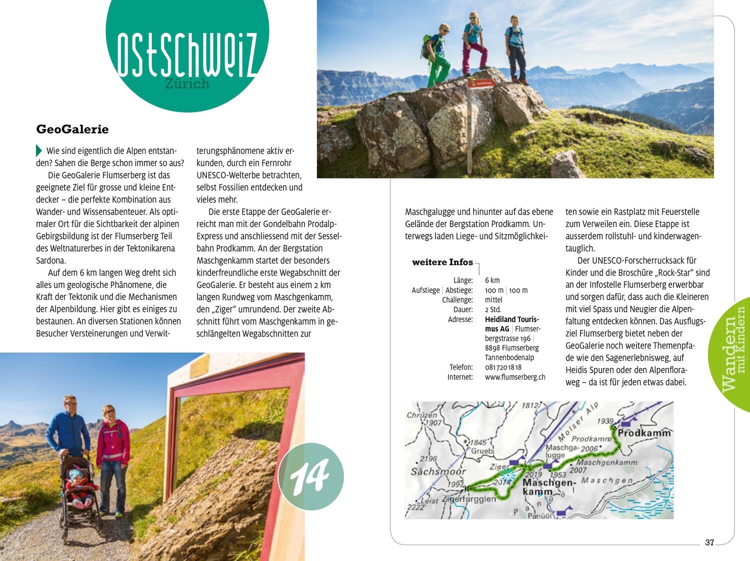 Bild: 9783259037492 | Wandern mit Kindern Erlebnis Schweiz | Hallwag Kümmerly+Frey AG | Buch