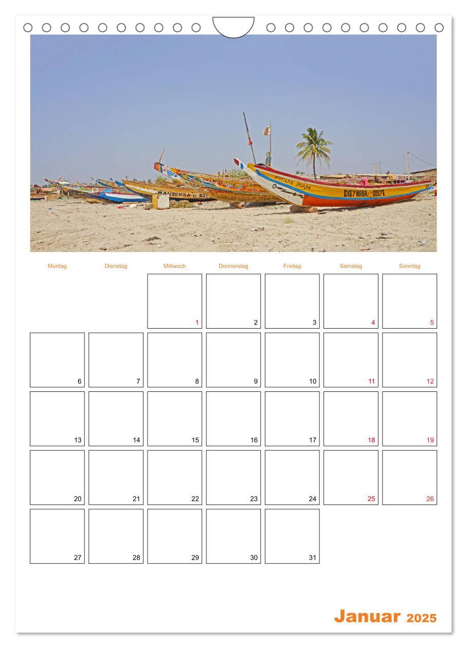 Bild: 9783435947669 | Gambia und Senegal erleben (Wandkalender 2025 DIN A4 hoch),...