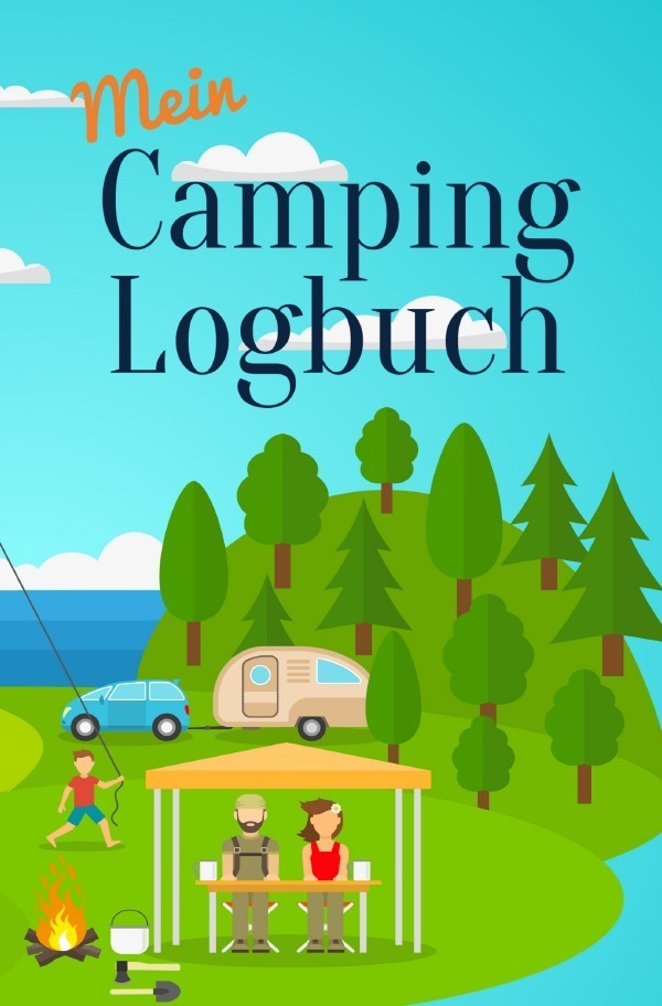 Cover: 9783748554288 | Mein Camping Logbuch Reisetagebuch für Urlaub mit dem Wohnmobil...