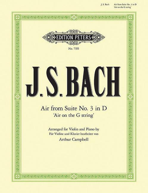 Cover: 9790577083063 | Air D-Dur | Johann Sebastian Bach (u. a.) | Broschüre | Buch | Deutsch