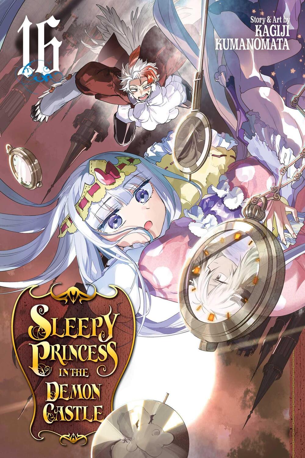 Cover: 9781974724093 | Sleepy Princess in the Demon Castle, Vol. 16 | Kagiji Kumanomata