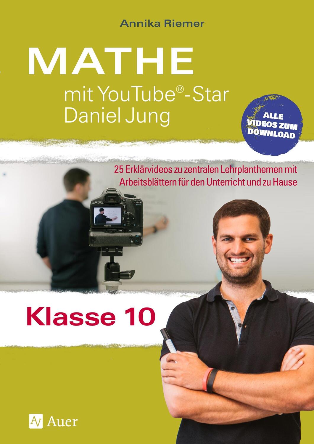 Cover: 9783403082521 | Mathe mit YouTube®-Star Daniel Jung Klasse 10 | Annika Riemer | Bundle