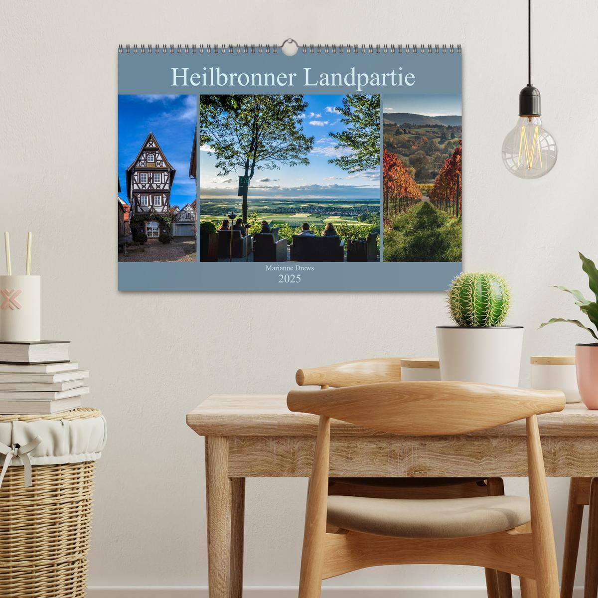 Bild: 9783435450374 | Heilbronner Landpartie (Wandkalender 2025 DIN A3 quer), CALVENDO...