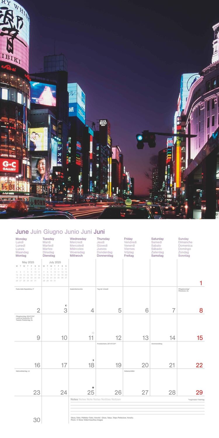 Bild: 4002725994080 | Japan 2025 - Wand-Kalender - Broschüren-Kalender - 30x30 - 30x60...