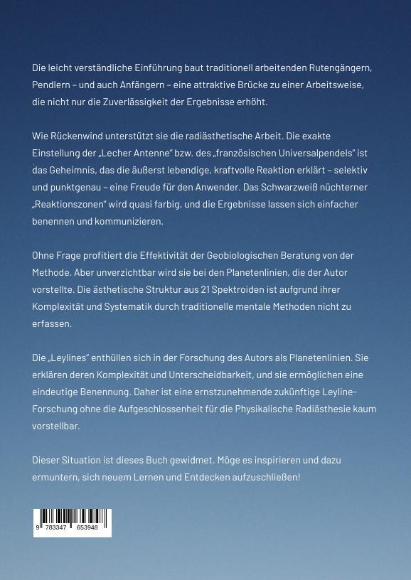 Rückseite: 9783347653948 | Praktische Einführung in die Physikalische Radiästhesie | Rainer Höing