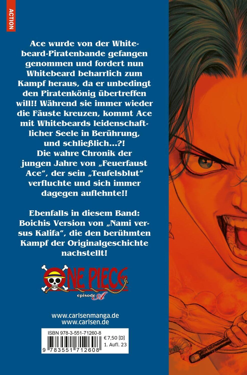 Rückseite: 9783551712608 | One Piece Episode A 2 | Eiichiro Oda (u. a.) | Taschenbuch | 192 S.