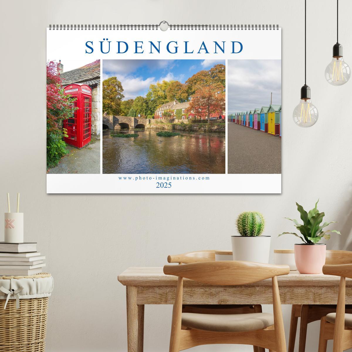 Bild: 9783435270675 | Bezauberndes Südengland (Wandkalender 2025 DIN A2 quer), CALVENDO...