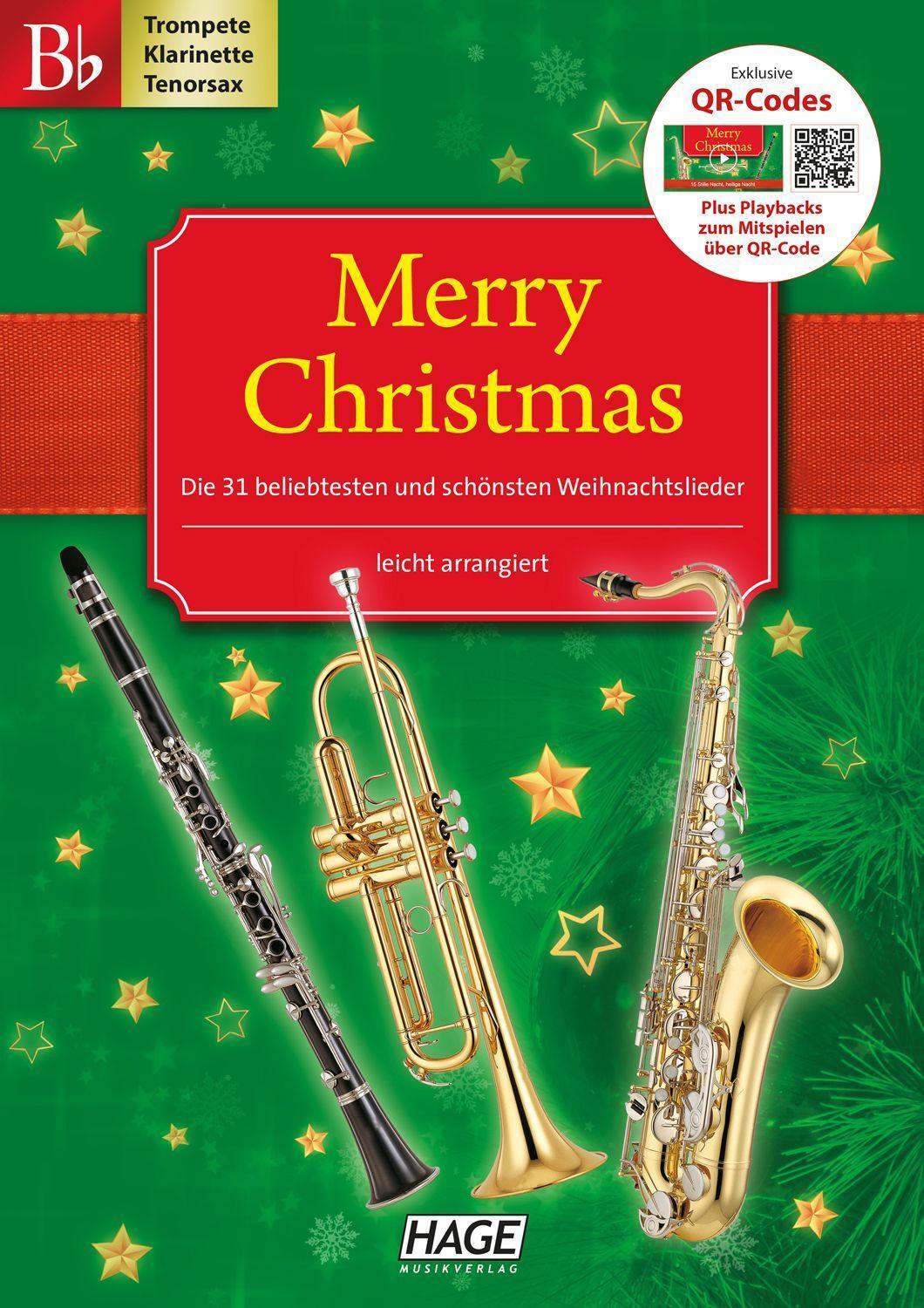 Cover: 9783866265172 | Merry Christmas für B-Instrumente | Hage Musikverlag | Taschenbuch