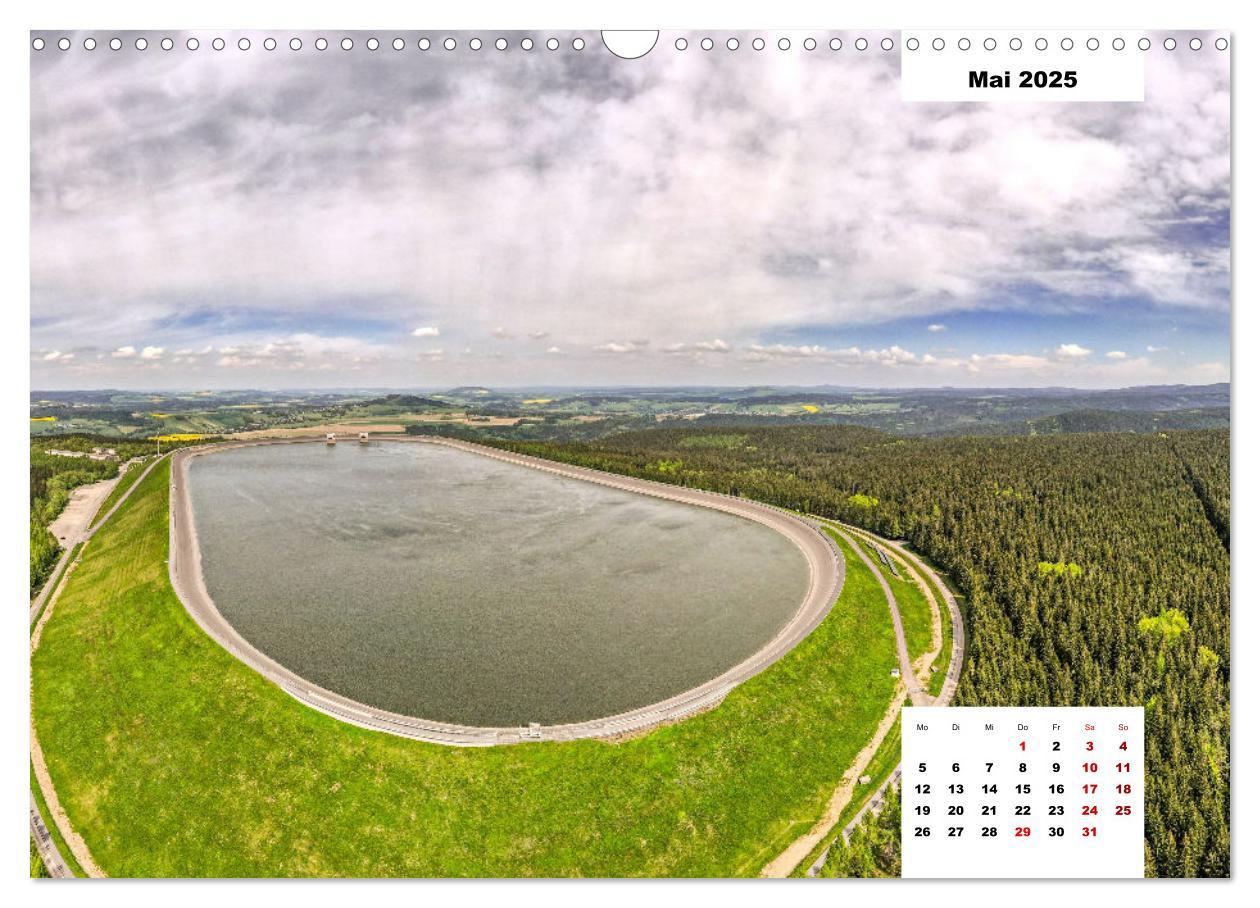 Bild: 9783383974915 | Unser Erzgebirge von oben (Wandkalender 2025 DIN A3 quer), CALVENDO...