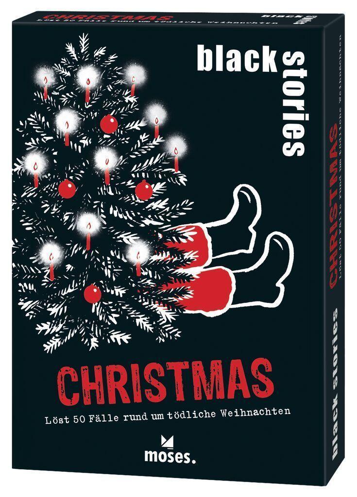 Cover: 4033477900593 | black stories Christmas | Löst 50 fälle rund um tödliche Weihnachten