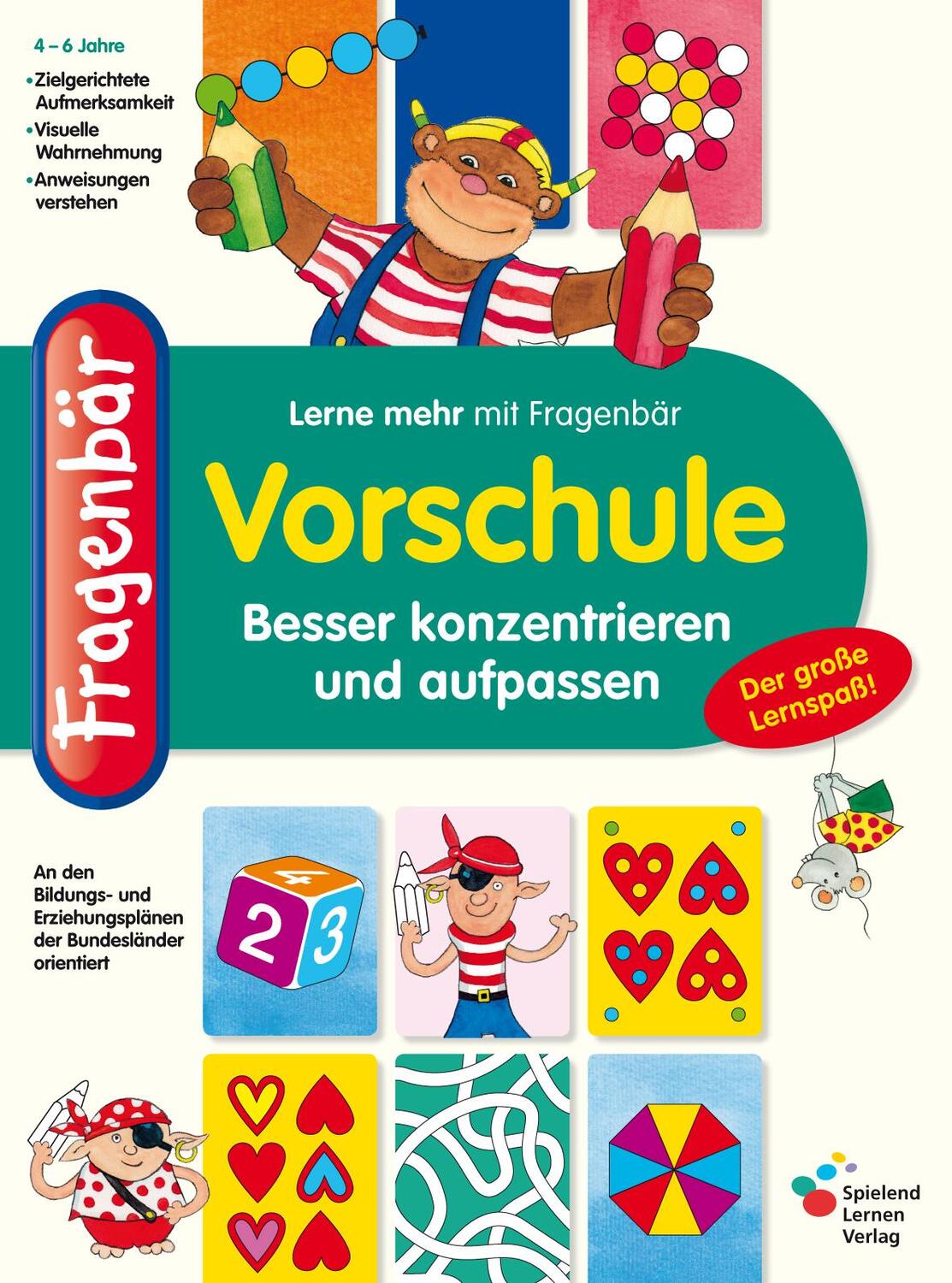 Cover: 9783940811158 | Vorschule. Besser konzentrieren und aufpassen | Broschüre | Deutsch