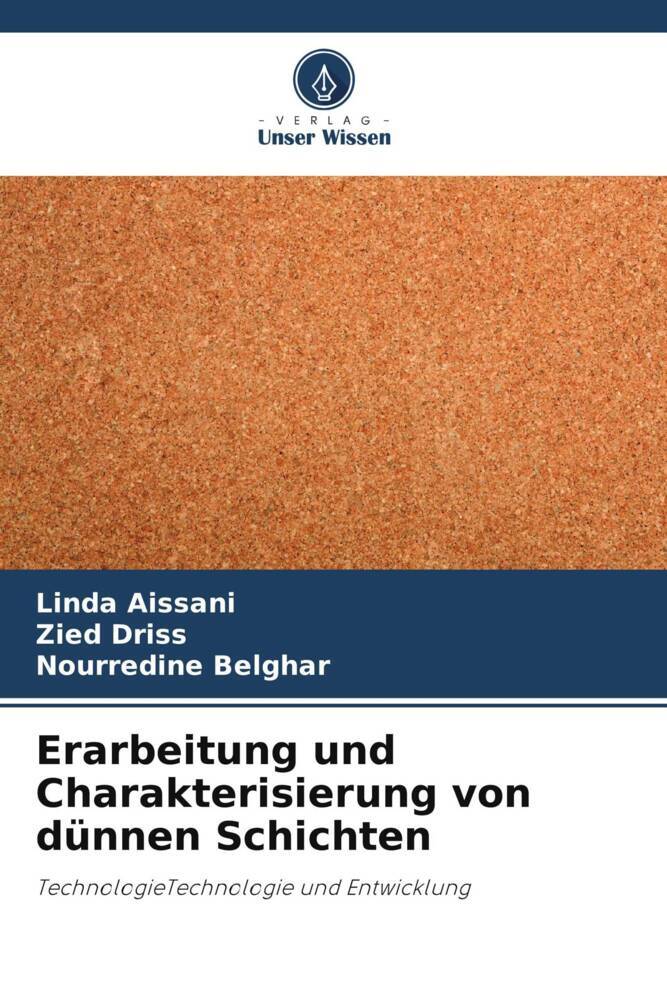 Cover: 9786207439881 | Erarbeitung und Charakterisierung von dünnen Schichten | Taschenbuch