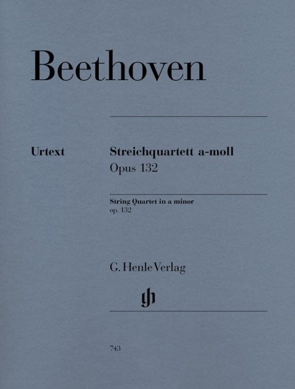 Cover: 9790201807430 | Ludwig van Beethoven - Streichquartett a-moll op. 132 | Emil Platen