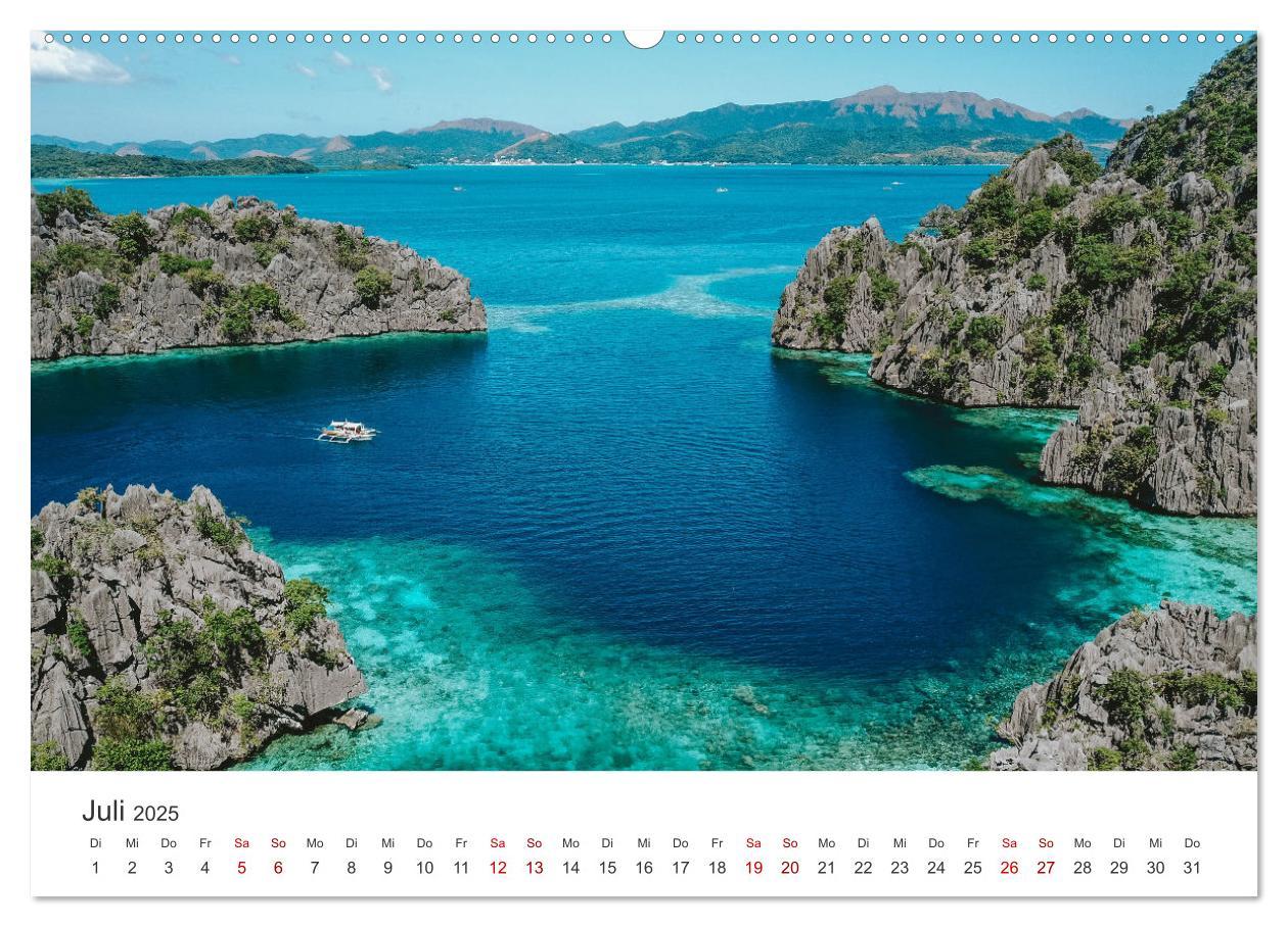 Bild: 9783435006182 | Philippinen - Eine Reise ins Paradies. (Wandkalender 2025 DIN A2...