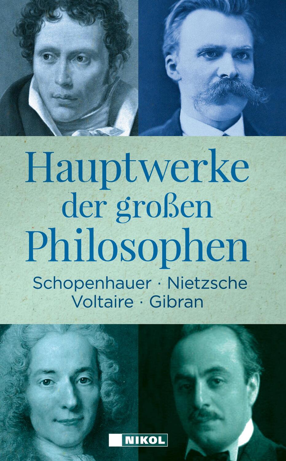 Bild: 9783868205954 | Hauptwerke der großen Philosophen | 2 Bände im Schuber | Buch | 2020