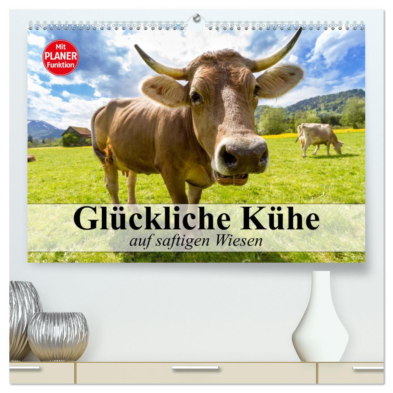 Cover: 9783383312045 | Glückliche Kühe auf saftigen Wiesen (hochwertiger Premium...