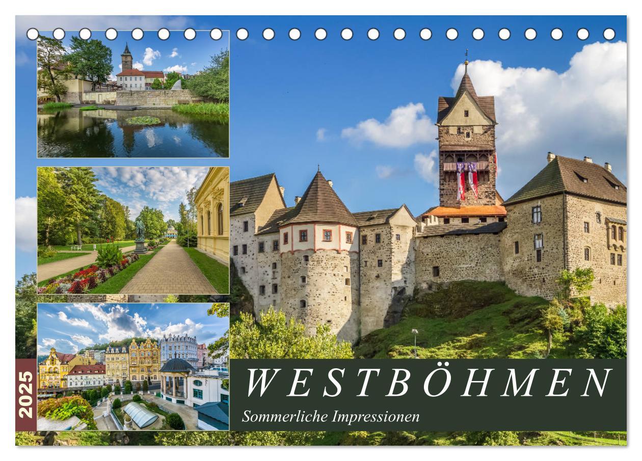 Cover: 9783435347728 | WESTBÖHMEN Sommerliche Impressionen (Tischkalender 2025 DIN A5...