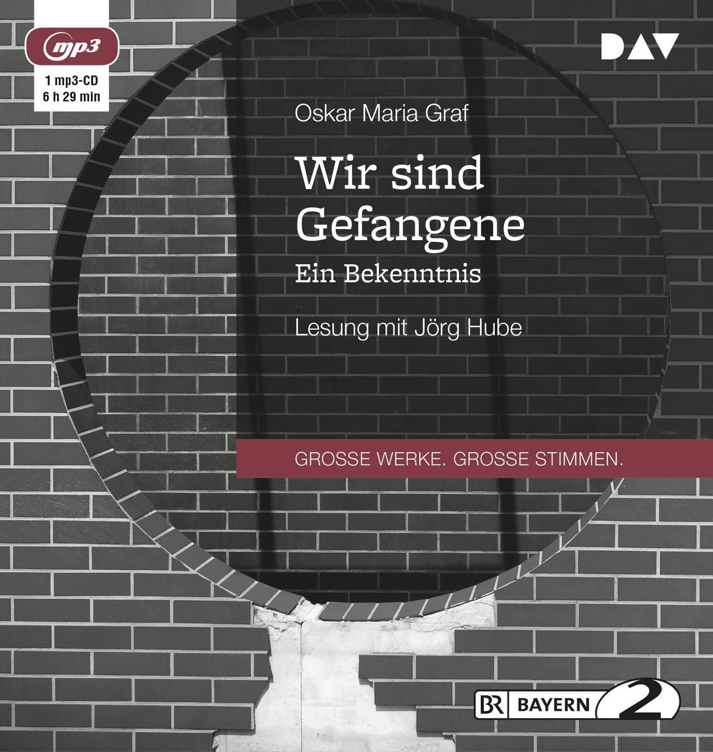 Cover: 9783742406897 | Wir sind Gefangene. Ein Bekenntnis | Lesung mit Jörg Hube (1 mp3-CD)