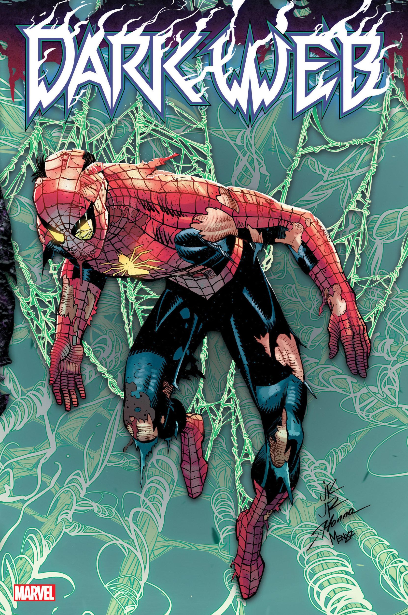 Cover: 9781302961152 | Dark Web Omnibus Romita Jr. Cover | Zeb Wells (u. a.) | Buch | 2025