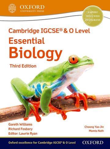 Cover: 9781382006033 | Cambridge IGCSE® &amp; O Level Essential Biology: Student Book Third...