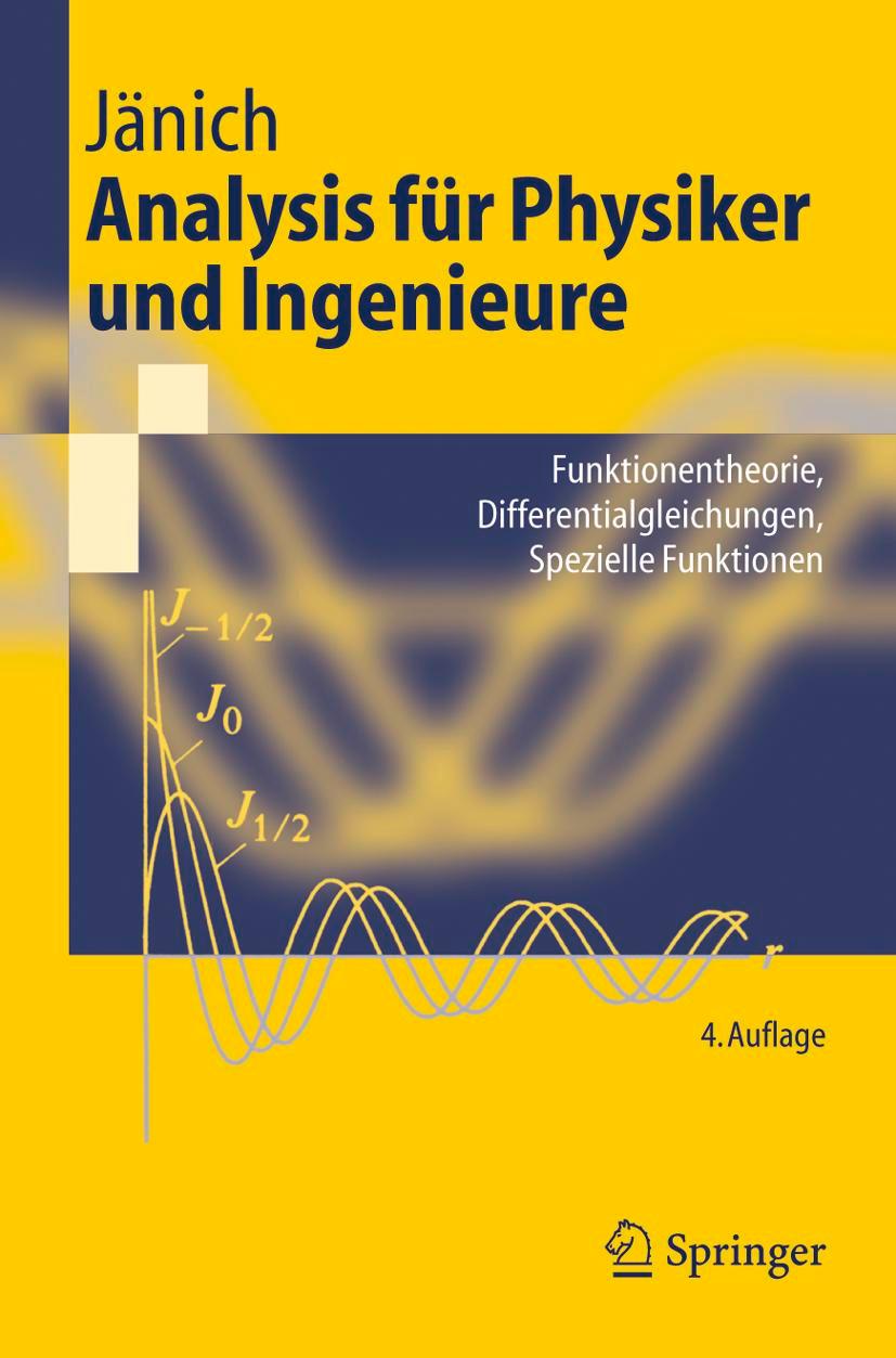 Cover: 9783540419853 | Analysis für Physiker und Ingenieure | Klaus Jänich | Taschenbuch | XI