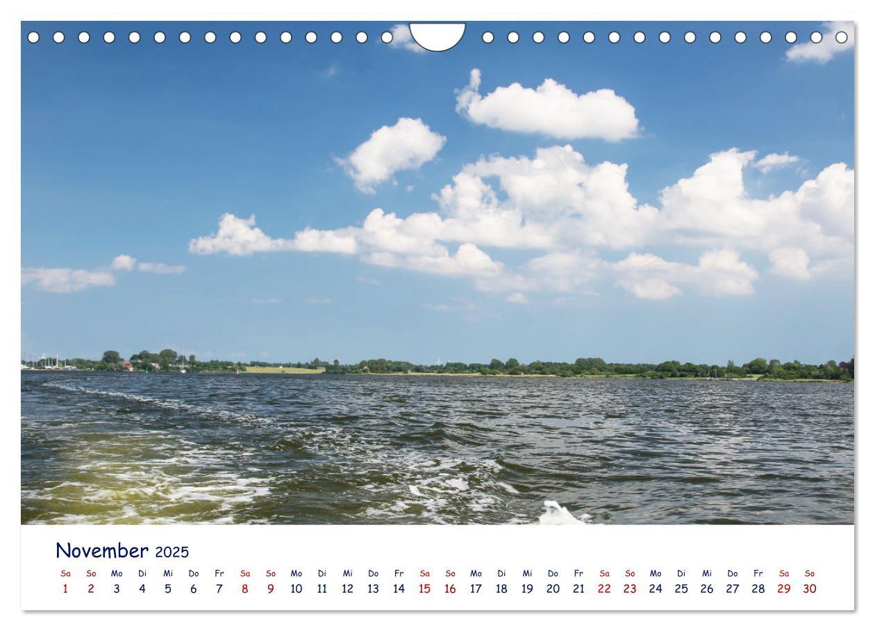 Bild: 9783435083015 | Maritime Schlei (Wandkalender 2025 DIN A4 quer), CALVENDO...