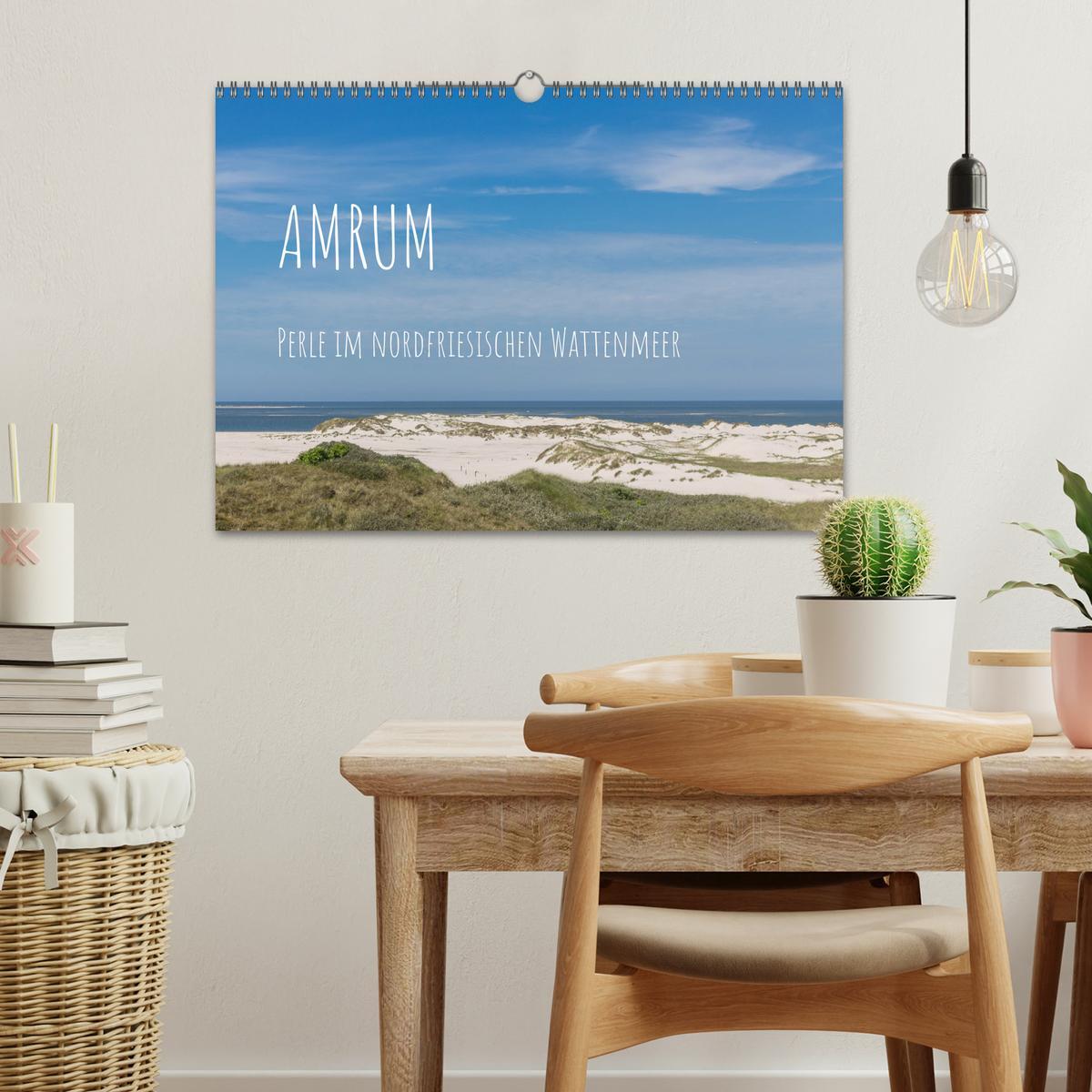 Bild: 9783383962233 | Amrum - Perle im nordfriesischen Wattenmeer (Wandkalender 2025 DIN...