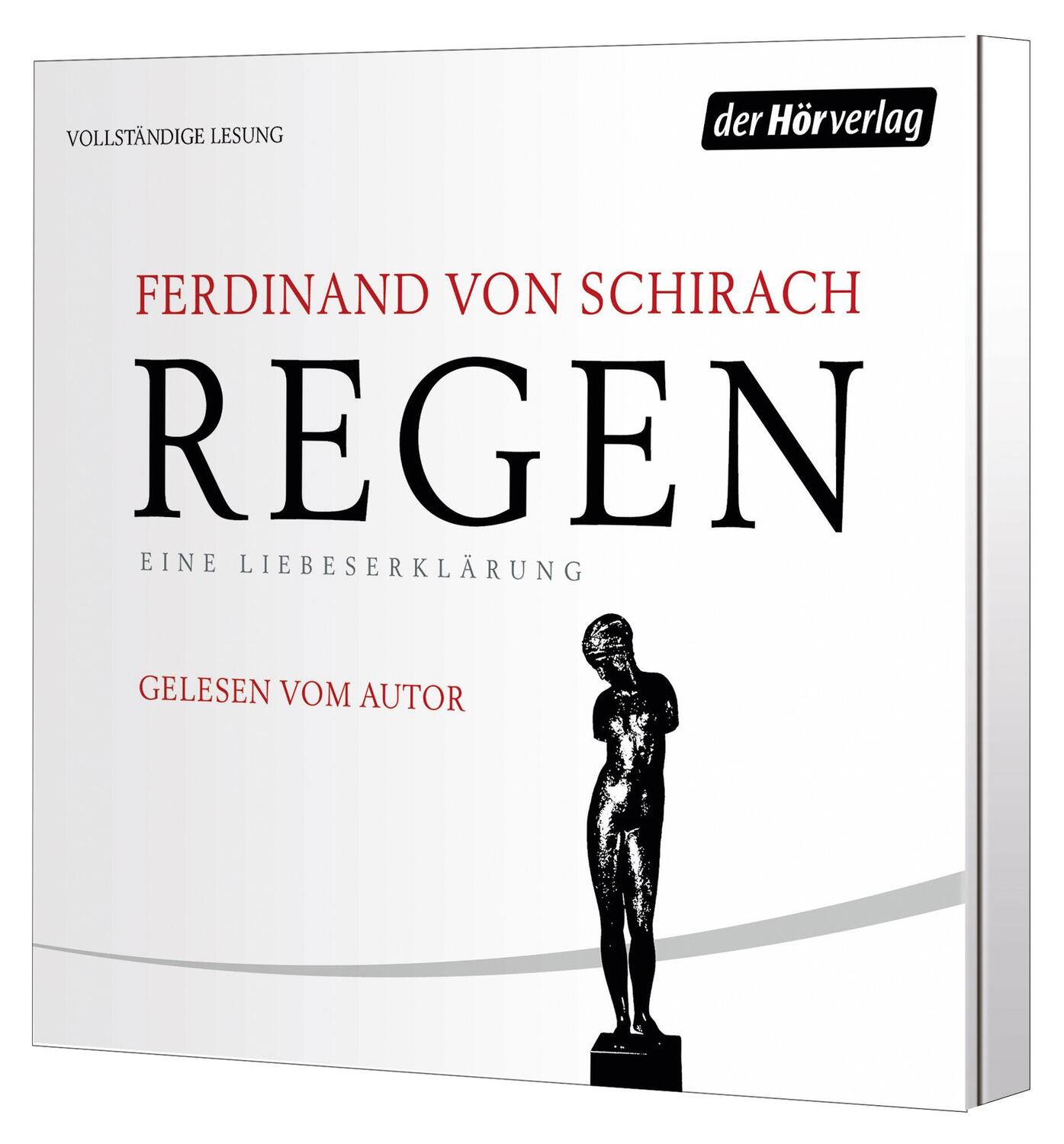 Bild: 9783844549799 | Regen | Eine Liebeserklärung - | Ferdinand von Schirach | Audio-CD