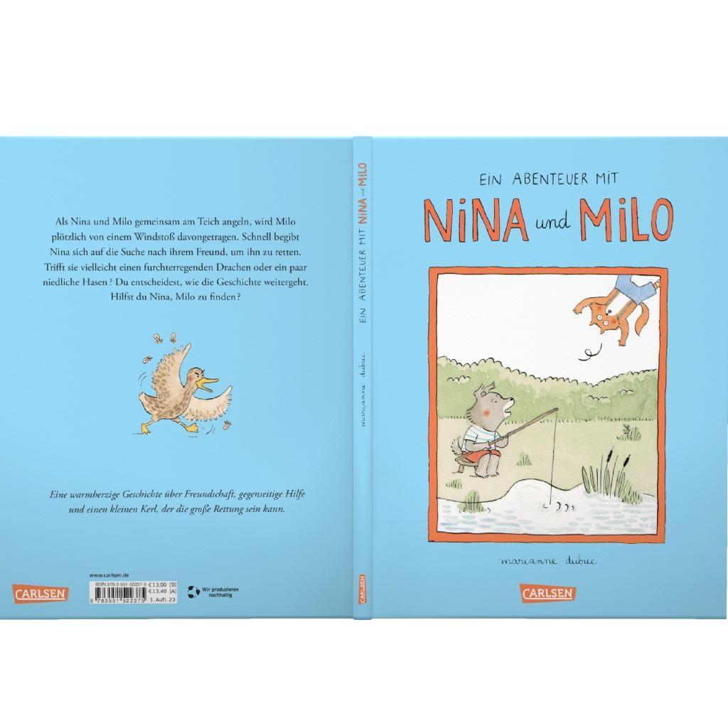 Bild: 9783551522375 | Ein Abenteuer mit Nina und Milo | Marianne Dubuc | Buch | Deutsch