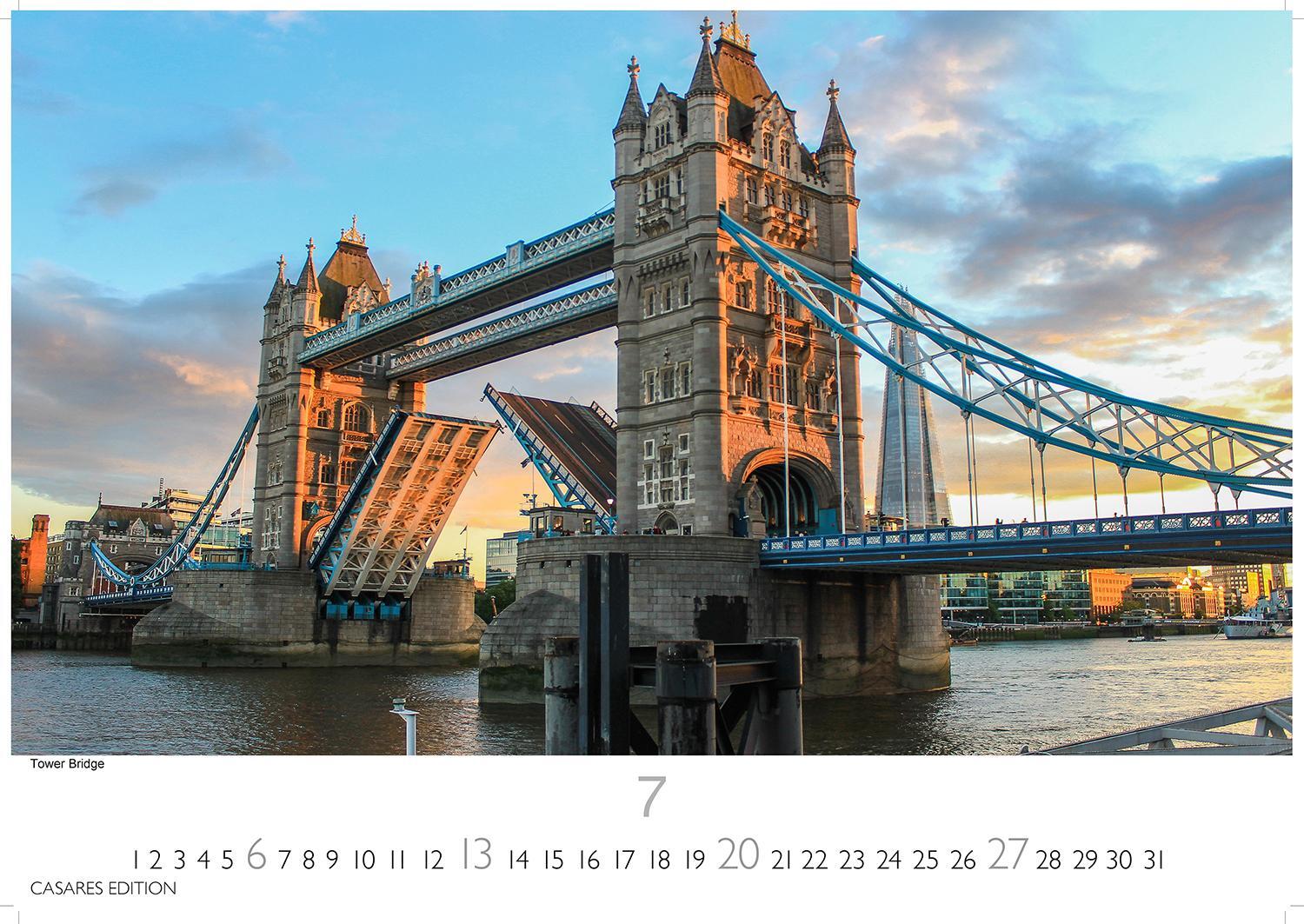 Bild: 9781835241684 | London 2025 L 35x50cm | Kalender | 14 S. | Deutsch | 2025