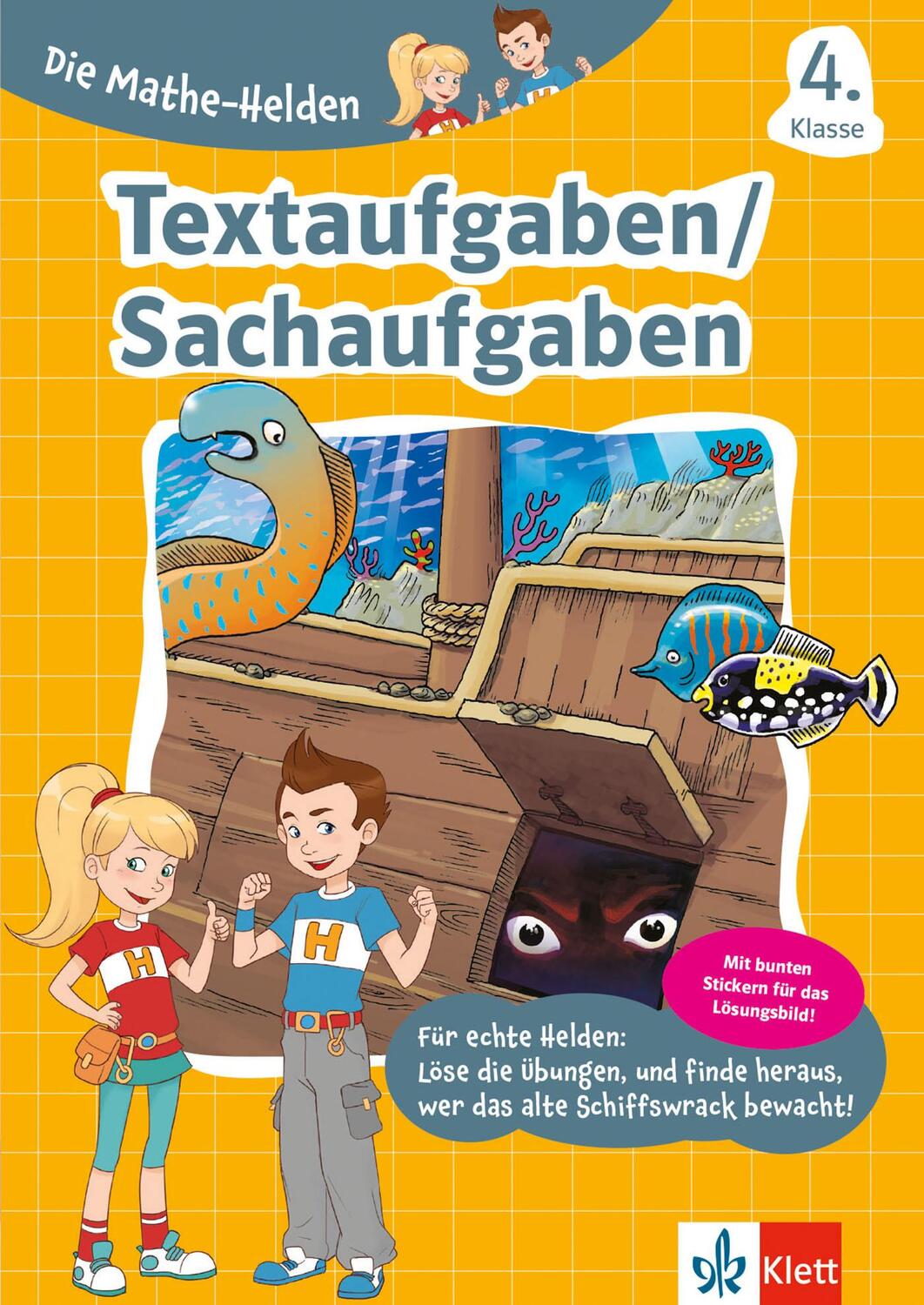Cover: 9783129494219 | Die Mathe-Helden. Textaufgaben/Sachaufgaben 4. Klasse | Broschüre