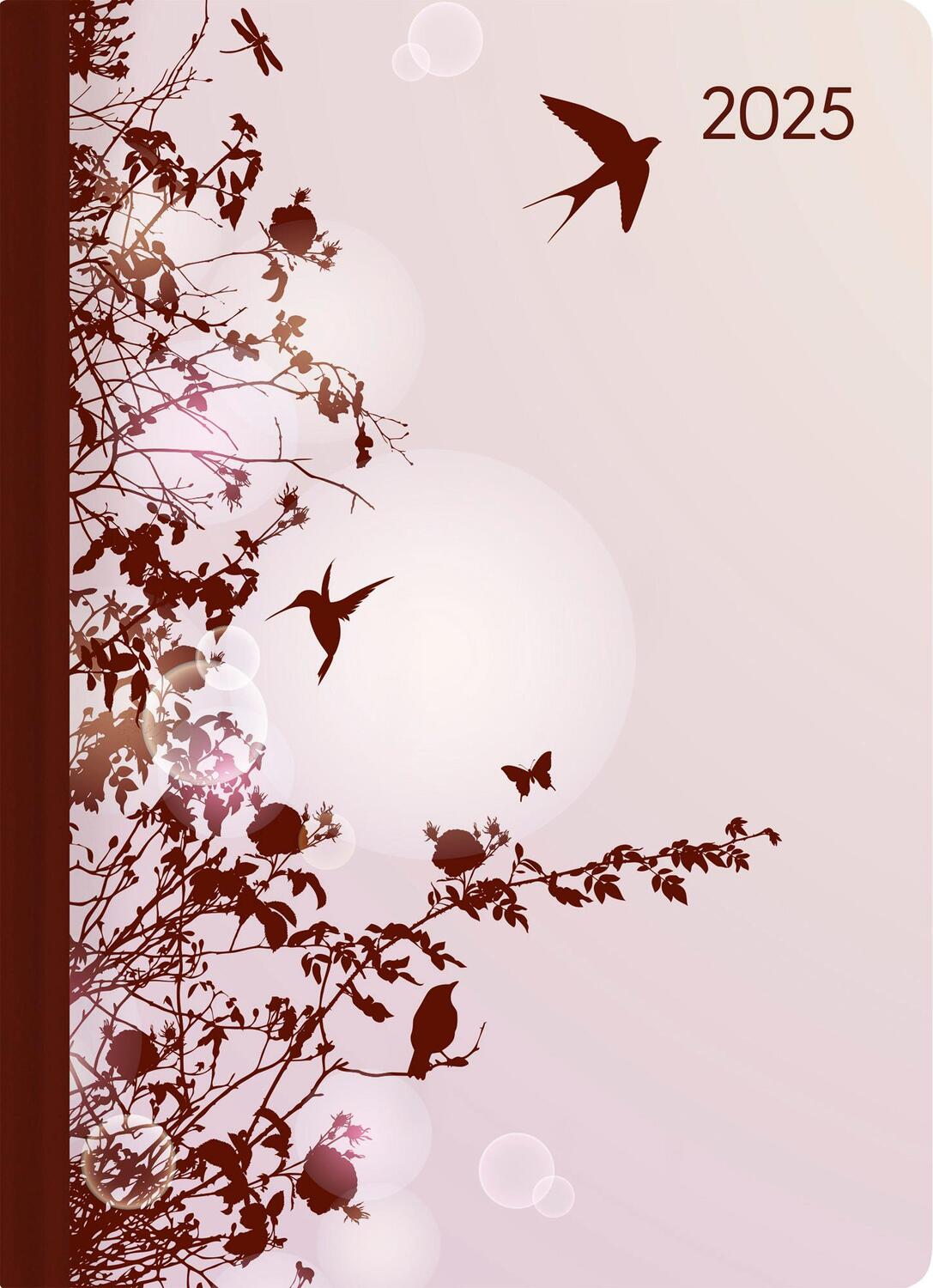 Cover: 4251732343019 | Mini-Buchkalender Style Hummingbird Tree 2025 - Taschen-Kalender A6...