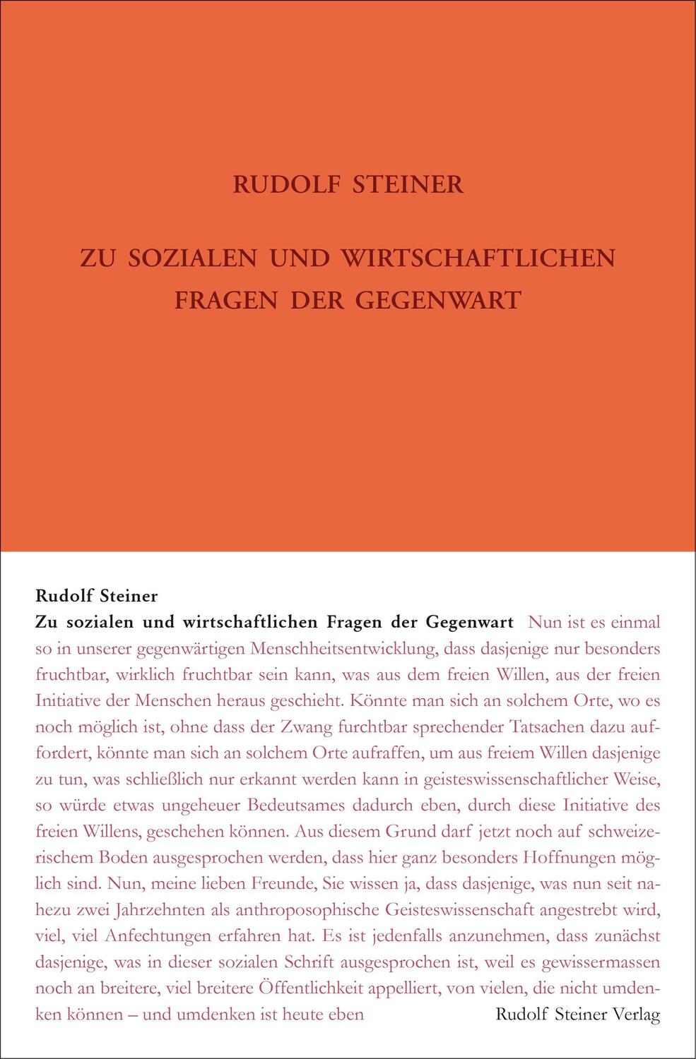 Cover: 9783727433276 | Zu sozialen und wirtschaftlichen Fragen der Gegenwart | Rudolf Steiner