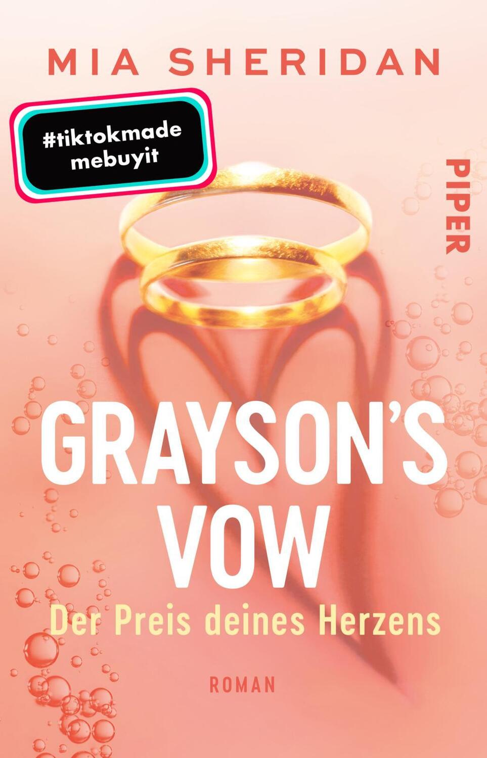 Cover: 9783492507981 | Grayson's Vow. Der Preis deines Herzens | Mia Sheridan | Taschenbuch
