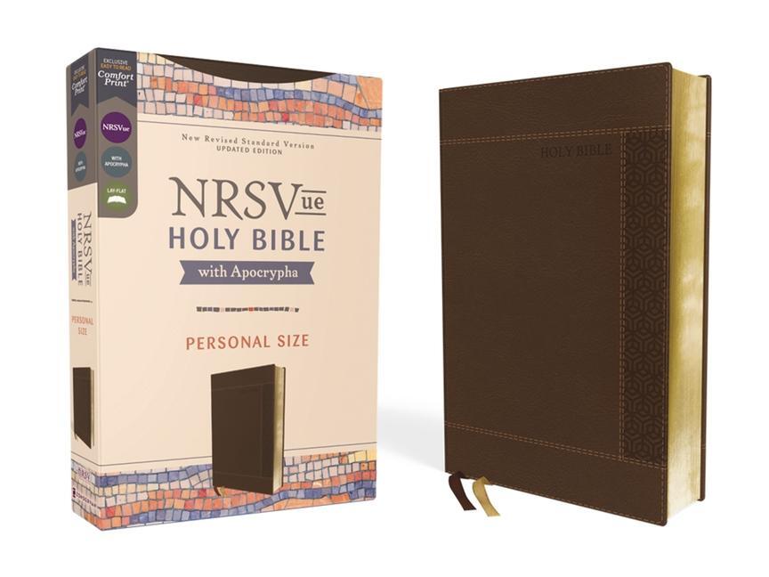 Cover: 9780310461531 | NRSVue, Holy Bible with Apocrypha, Personal Size, Leathersoft,...