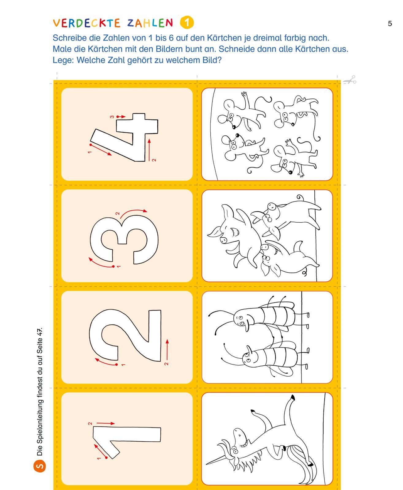 Bild: 9783551190512 | Schlau für die Schule: Mein Kreativ-Lernspaß: Zahlen und Formen | Buch