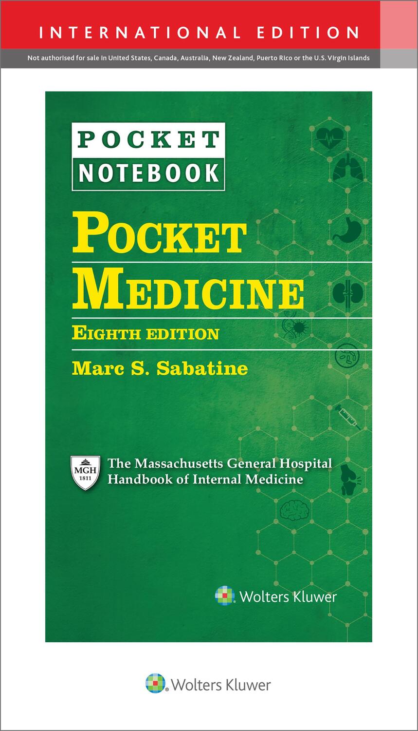 Cover: 9781975199838 | Pocket Medicine | Marc S Sabatine | Taschenbuch | Englisch | 2022