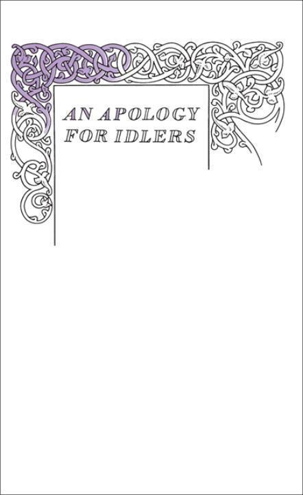 Cover: 9780141043968 | An Apology for Idlers | Robert Louis Stevenson | Taschenbuch | 2009