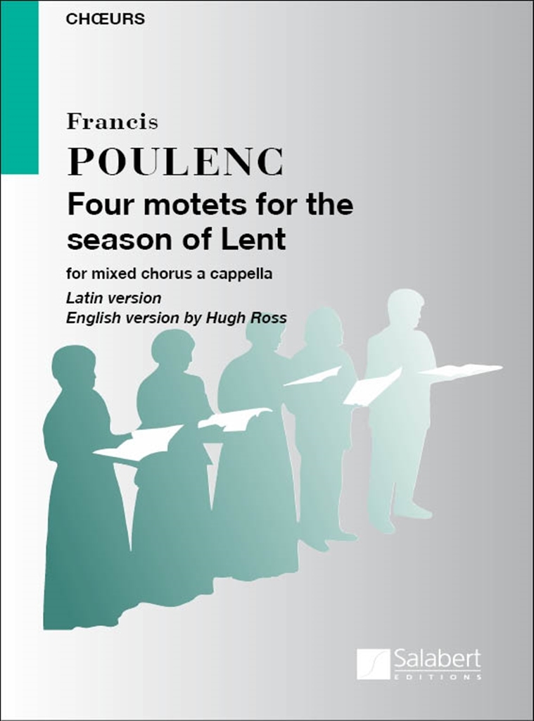 Cover: 9790048004986 | Four Motets For The Season Of Lent | Francis Poulenc | Einzelstimme