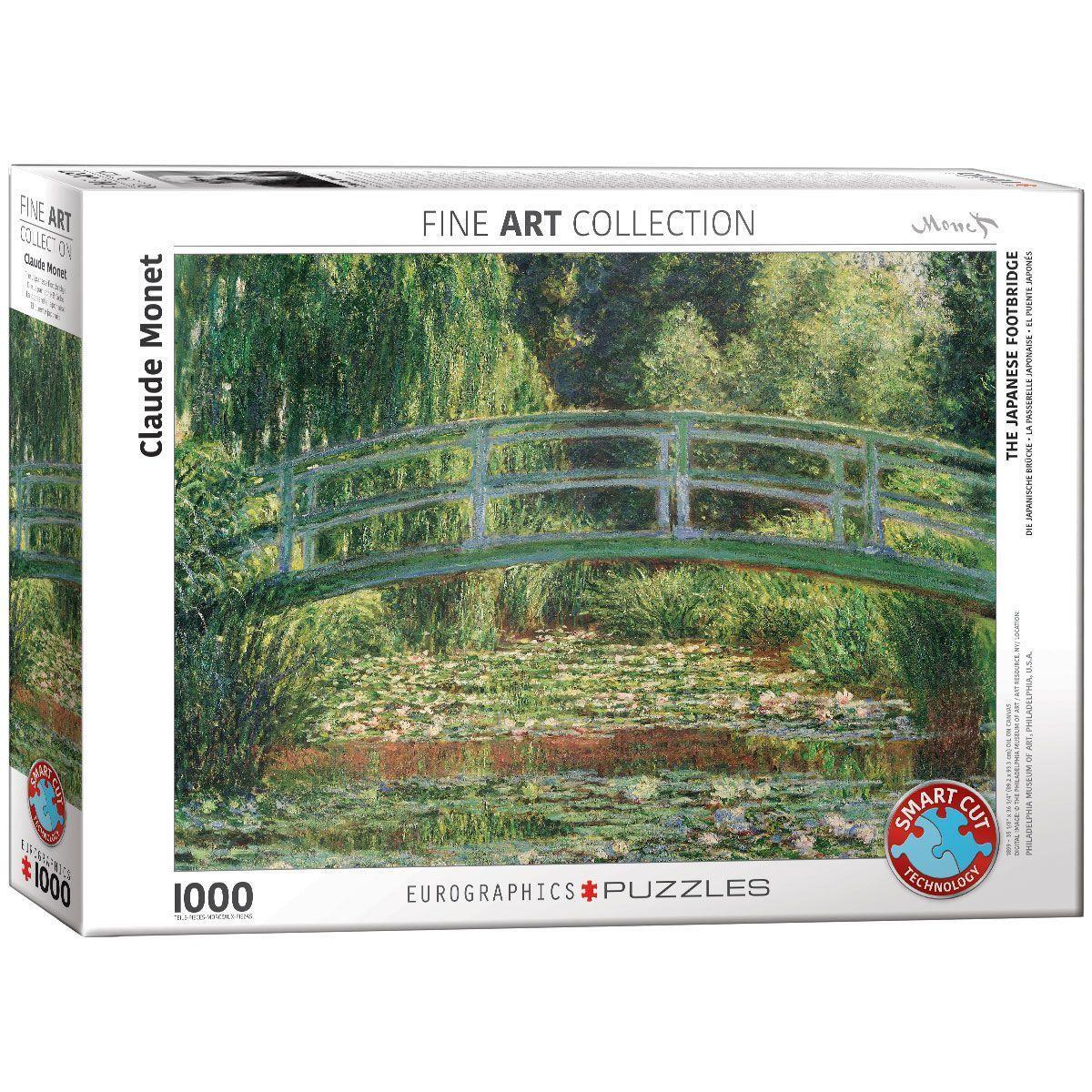 Cover: 628136608275 | Japanische Brücke von Claude Monet 1000 Teile | Claude Monet | Spiel