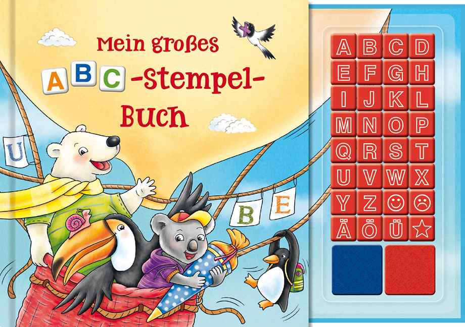 Cover: 9783780662811 | Mein großes ABC-Stempelbuch | Kristin Lückel | Buch | 56 S. | Deutsch